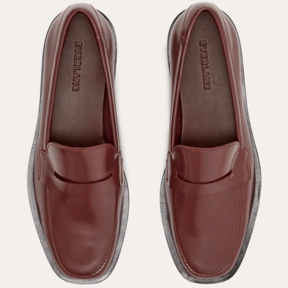 Everlane The Penny Loafer in Dark Mahogany